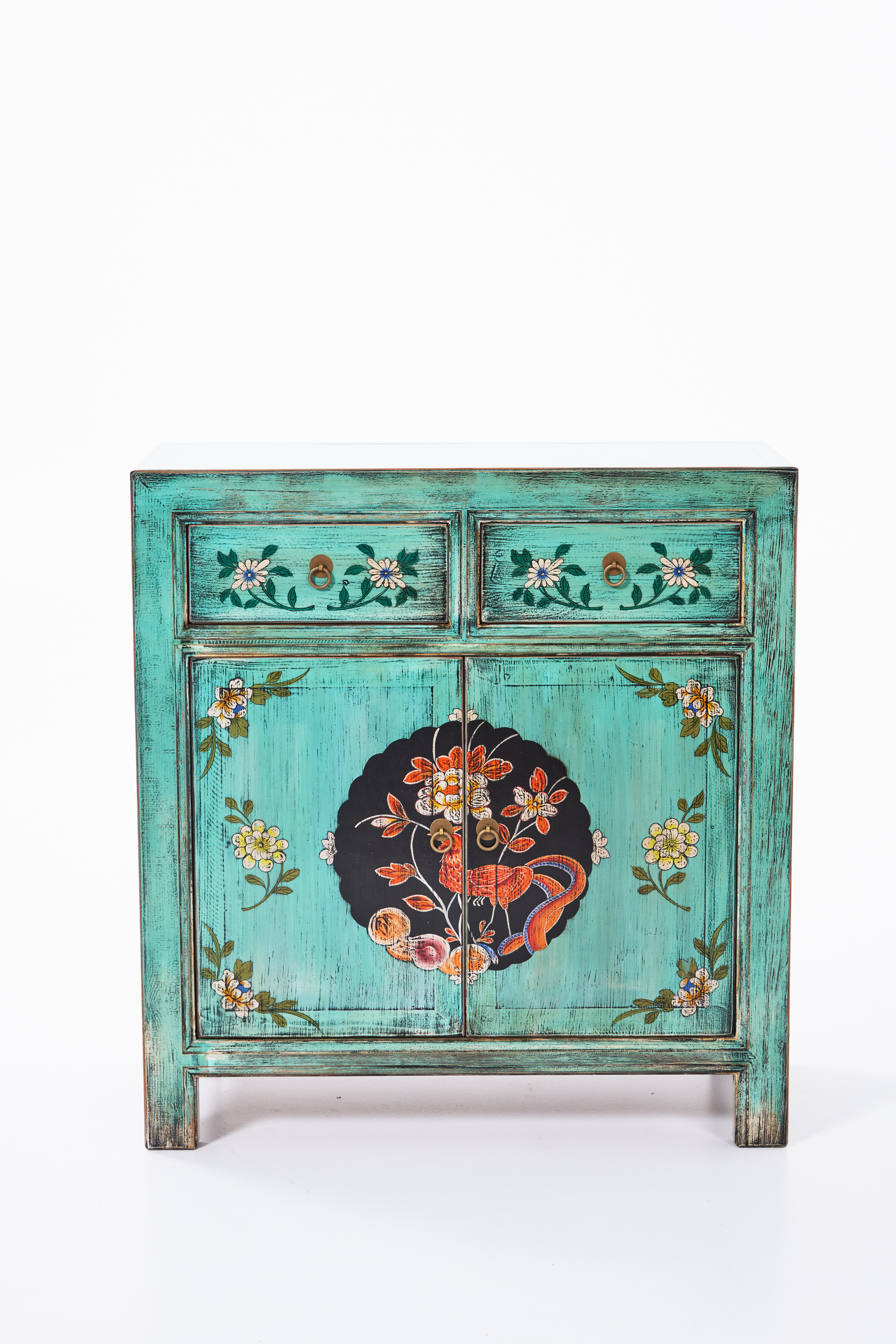 Santorini 2 Drawer 2 Door Cabinet