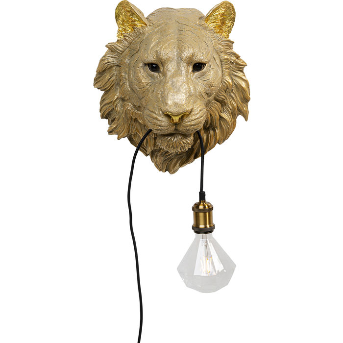 Tiger Head Wall Lamp
