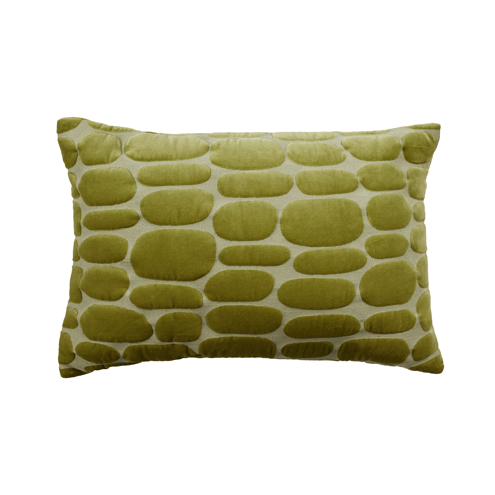Boulder Olive Cushion