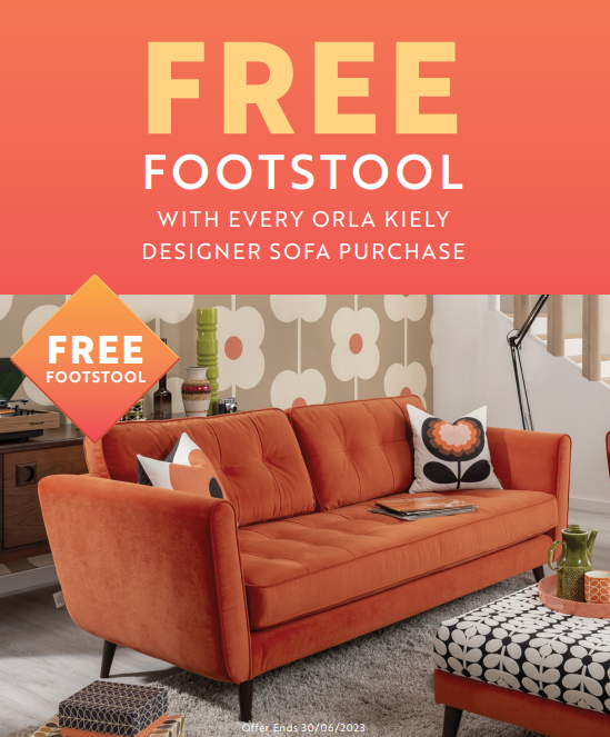 Free Orlay Kiely Footstool 