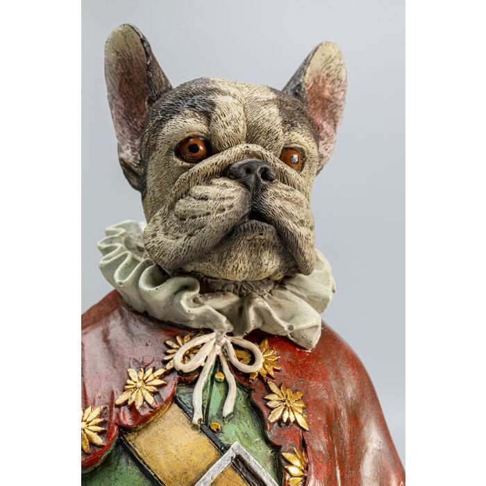 Sir Frenchie Dog Figurine