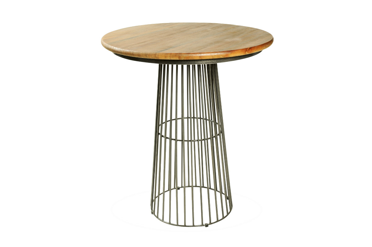 Reclaimed Birdcage Bar Table Caseys Furniture