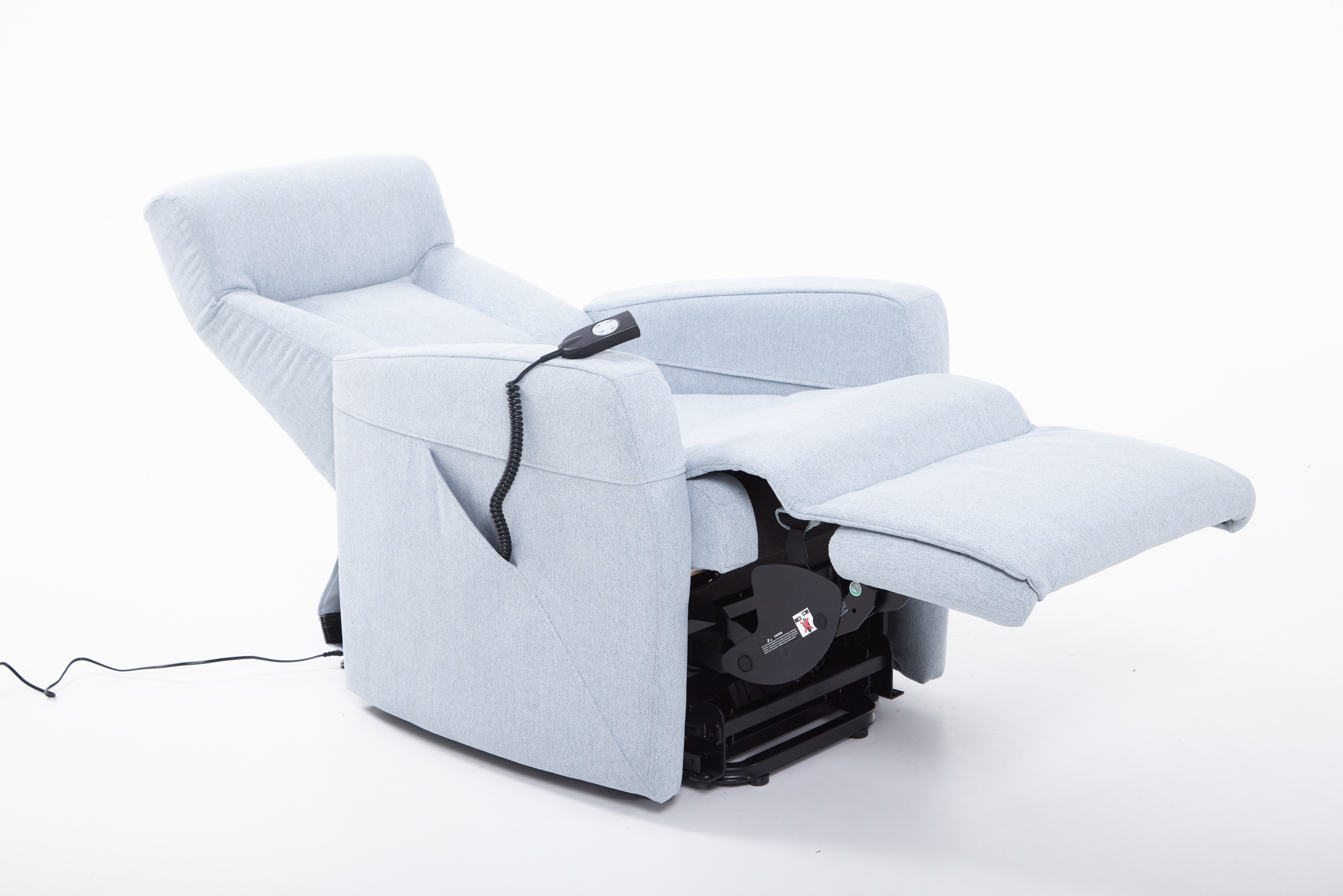 Nordic Spirit Prince Rise and Recline Chair Light Blue