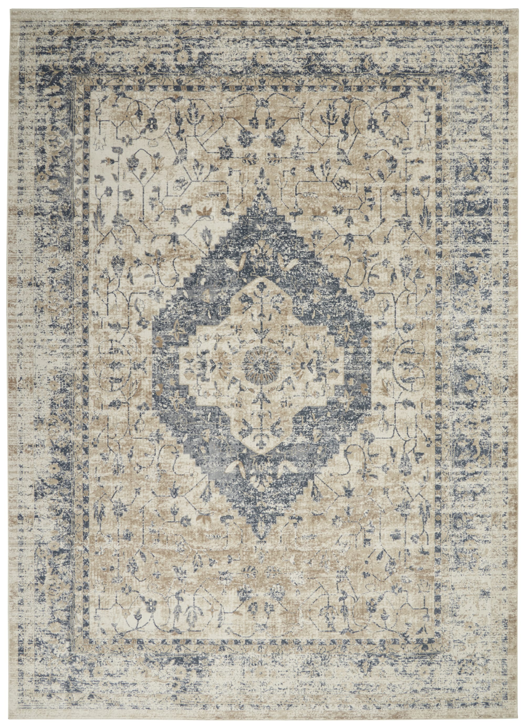 Malta Rug MAI11 Ivory Blue