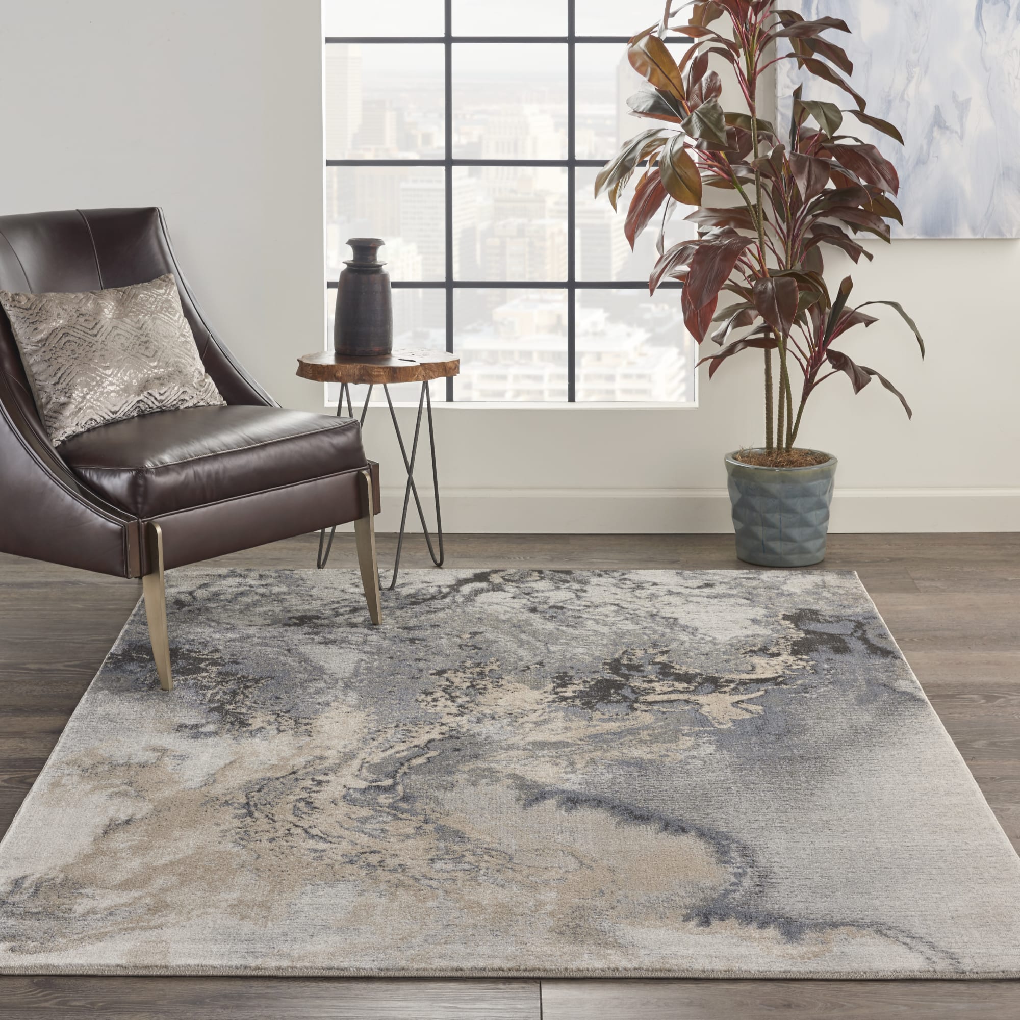 Maxell Rug MAE08 Grey
