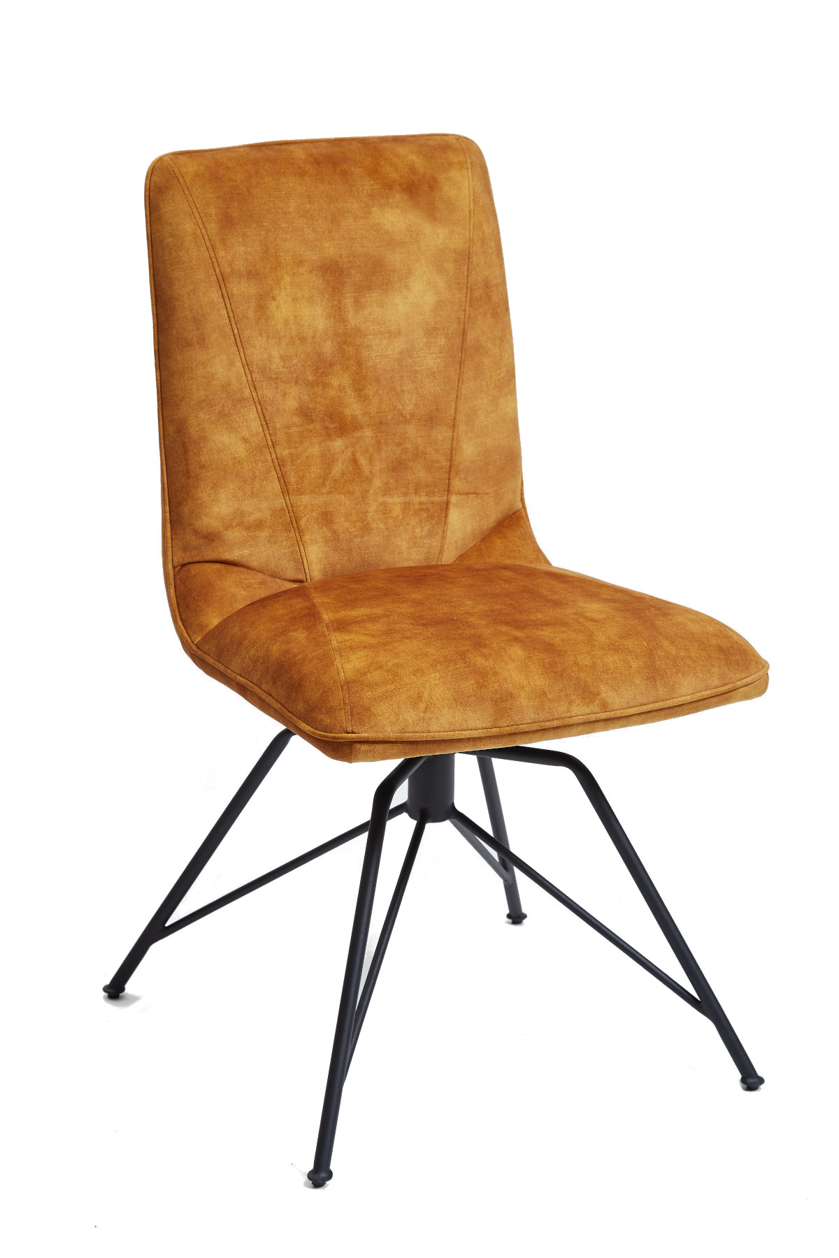 carter gold dining chair