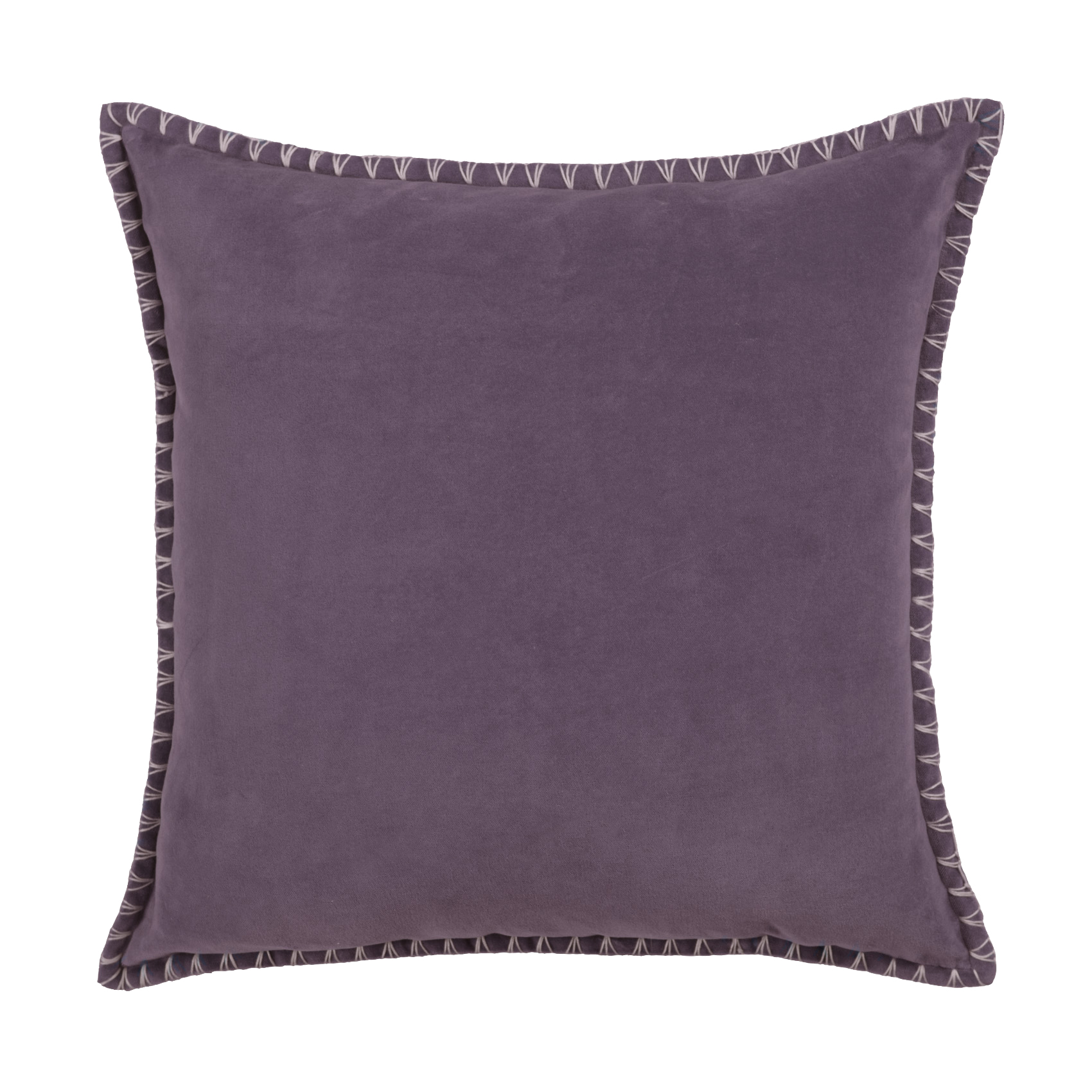 Stitch Plum Cushion