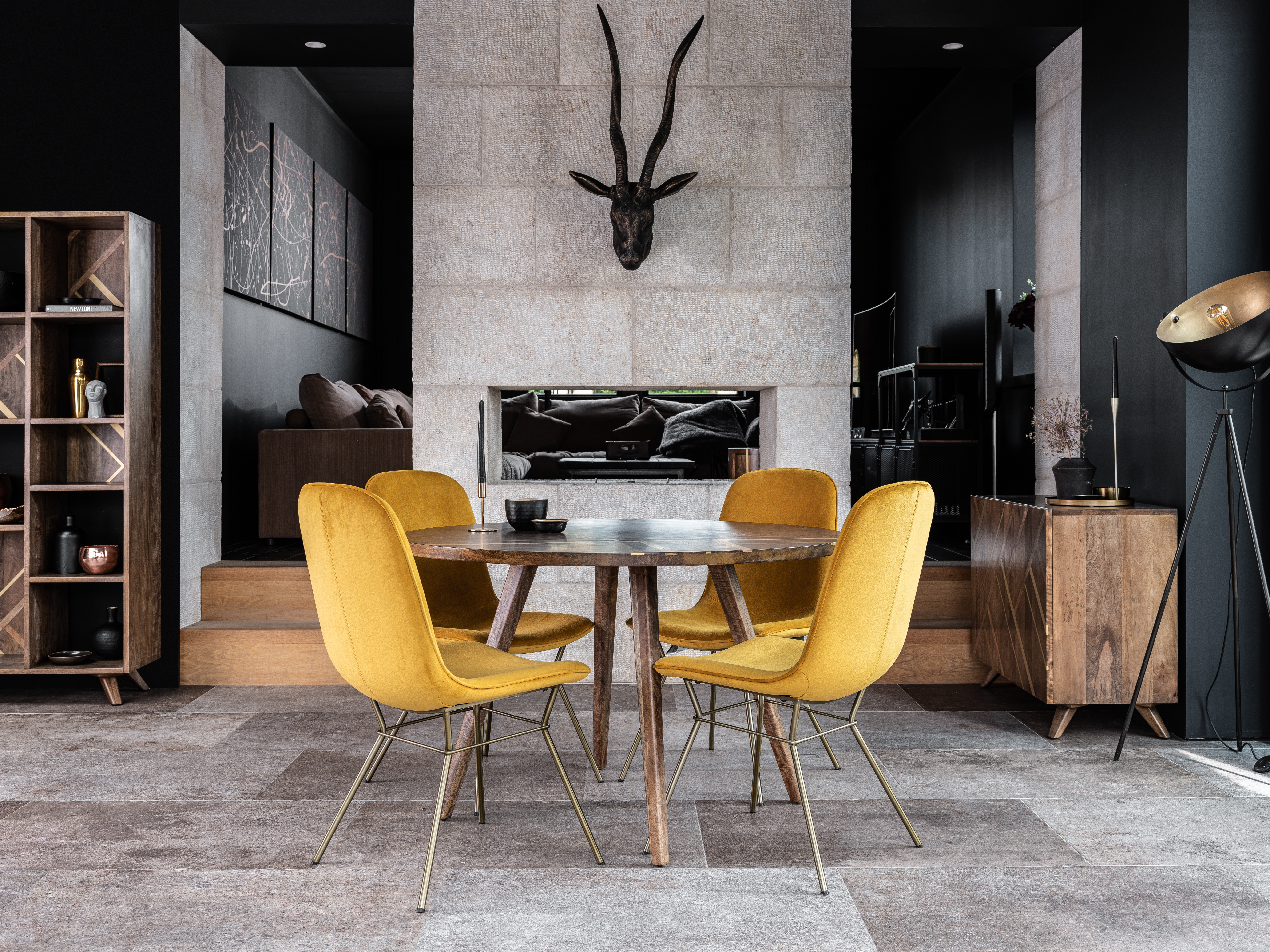 Travis 120cm Round Dining Table