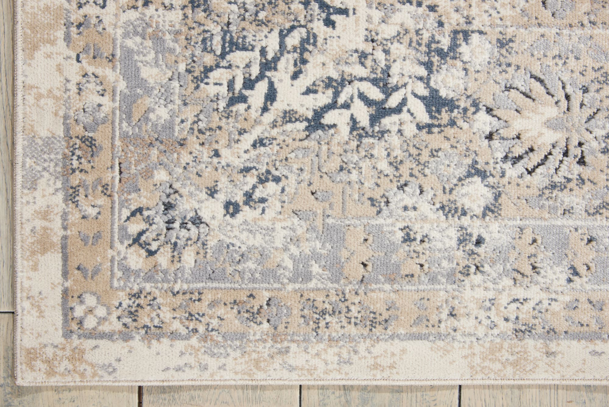 Malta Rug MAI01 Ivory/Blue