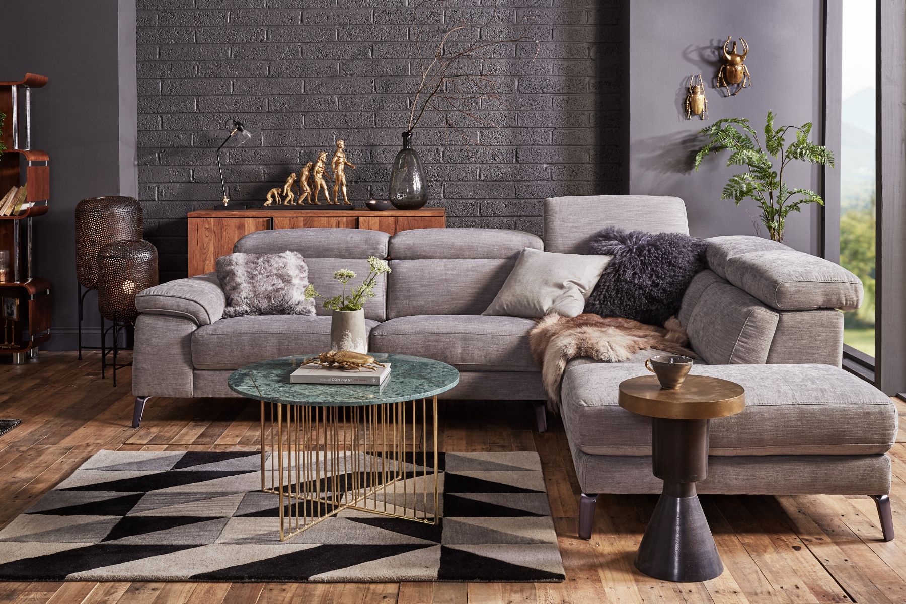 Fulton RHF Corner Sofa