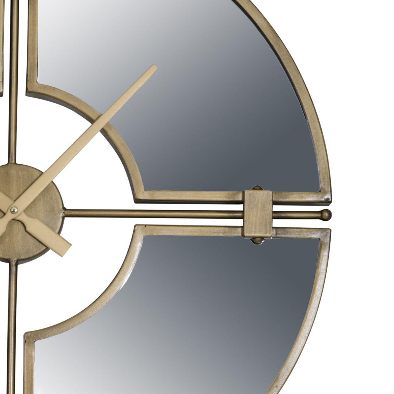 Destiny Mirrored Wall Clock