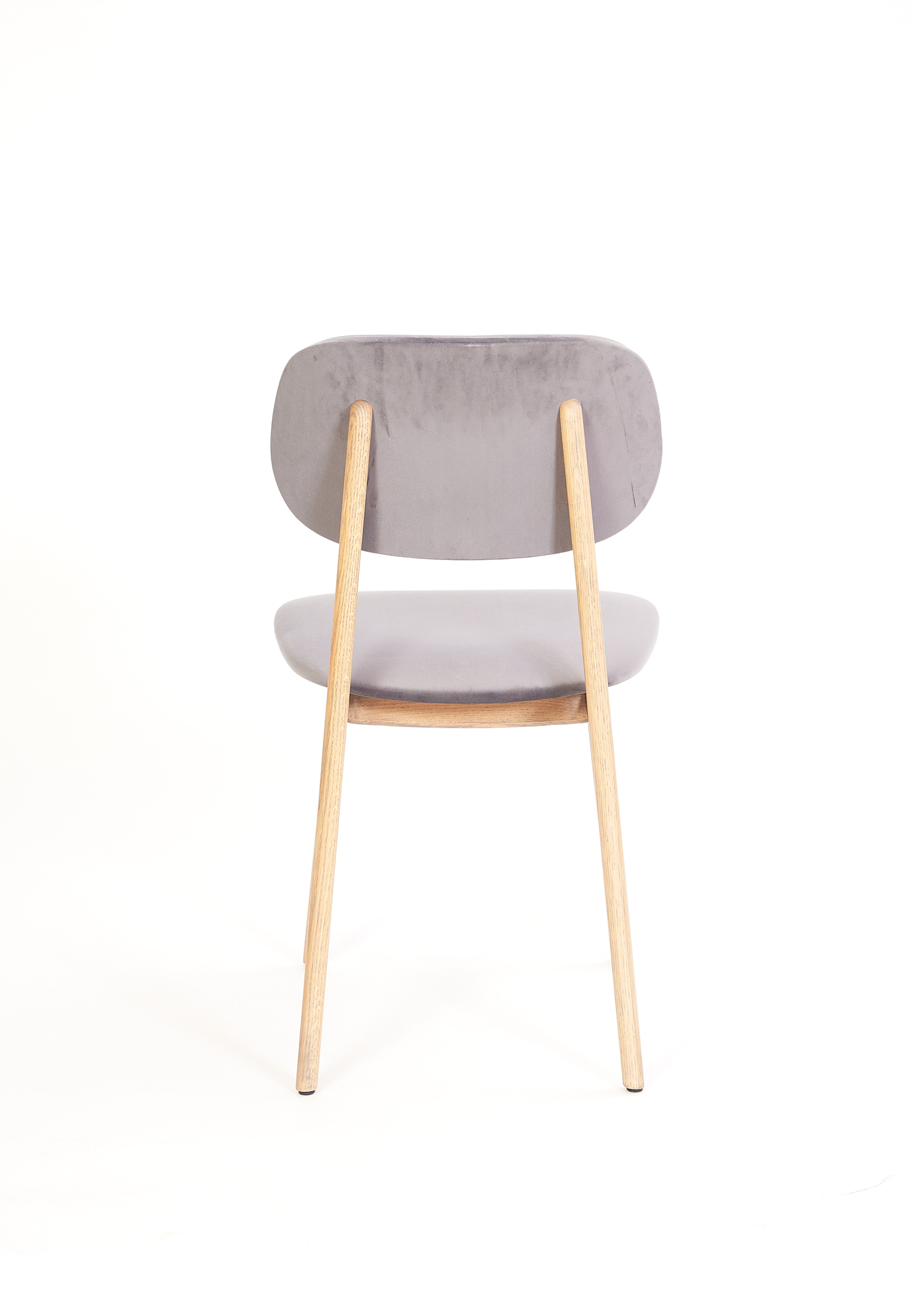 Hugo Granite Velvet Dining Chair