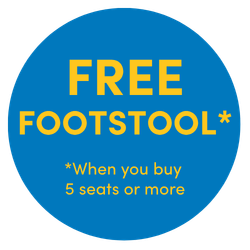 Free footstool when buy 5 seats