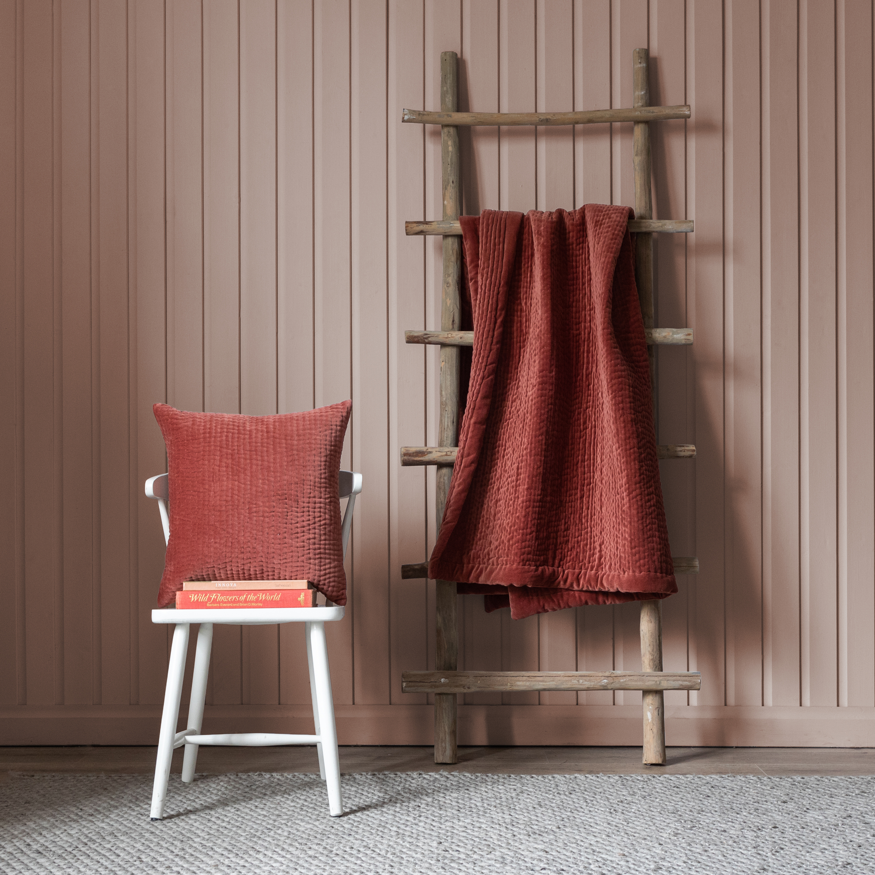 Haze Persimmon Cushion