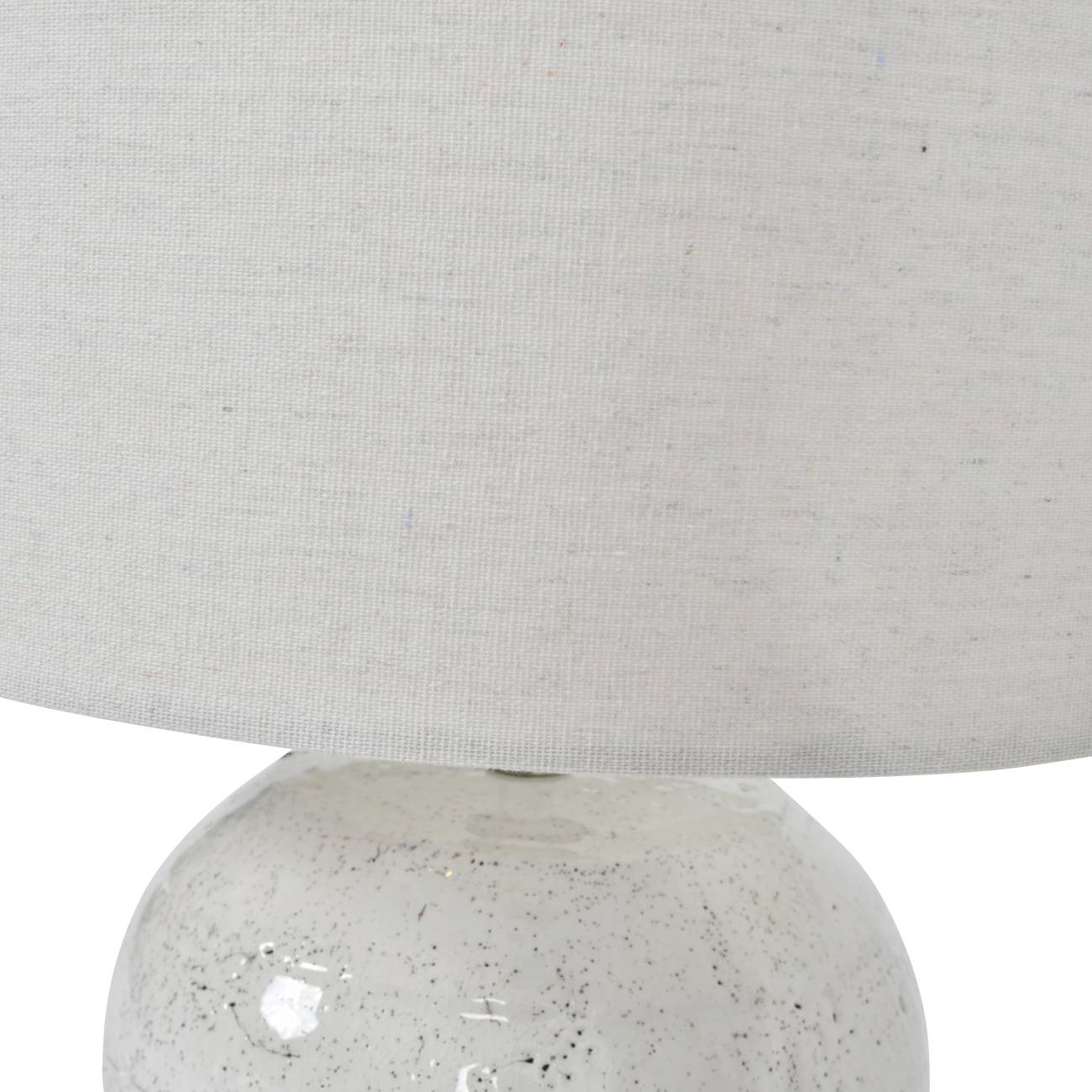 Speckle Terracotta Table Lamp with Shade