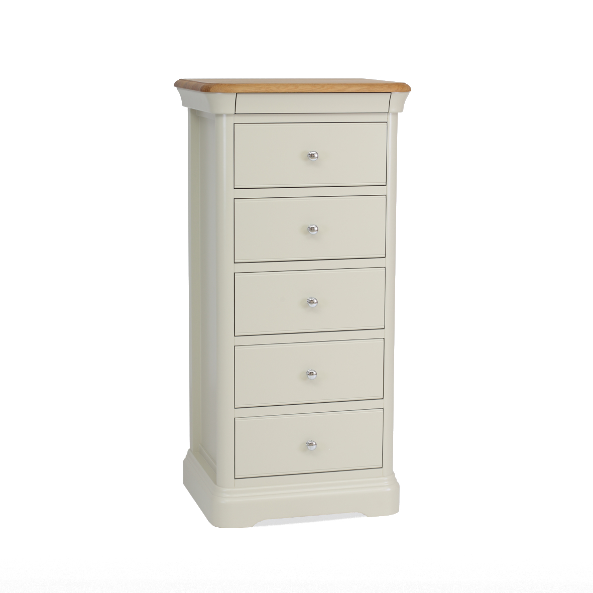 Tall and slim clearance chest of drawers