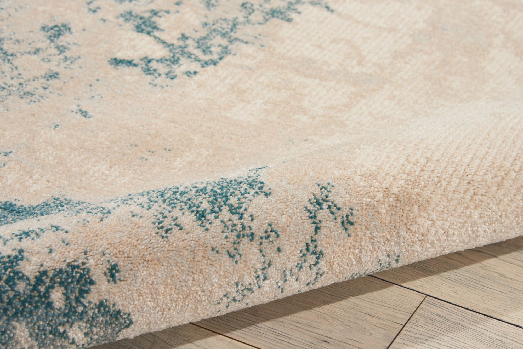 Maxell Rug MAE13 Ivory/Teal