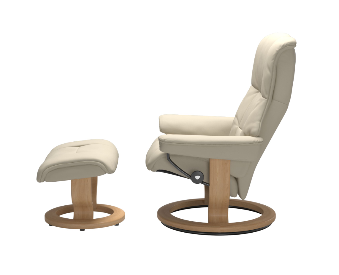 Stressless Mayfair Cream Medium Recliner