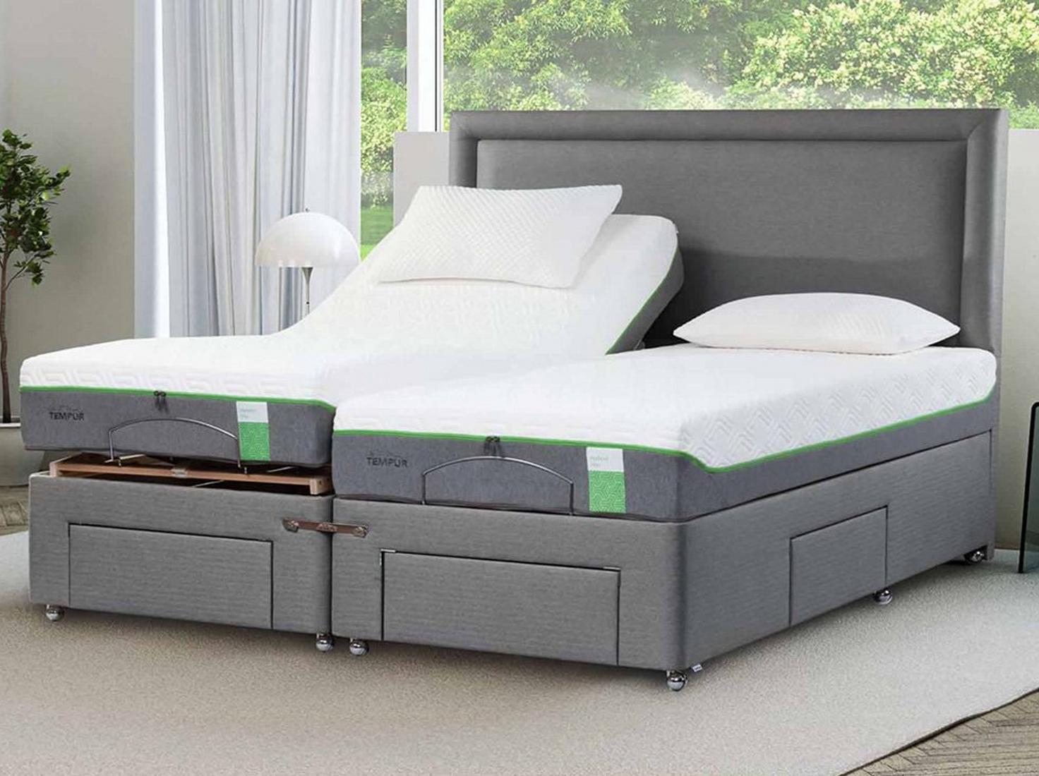 Moulton Adjustable 6ft Mattress and Drawer Divan