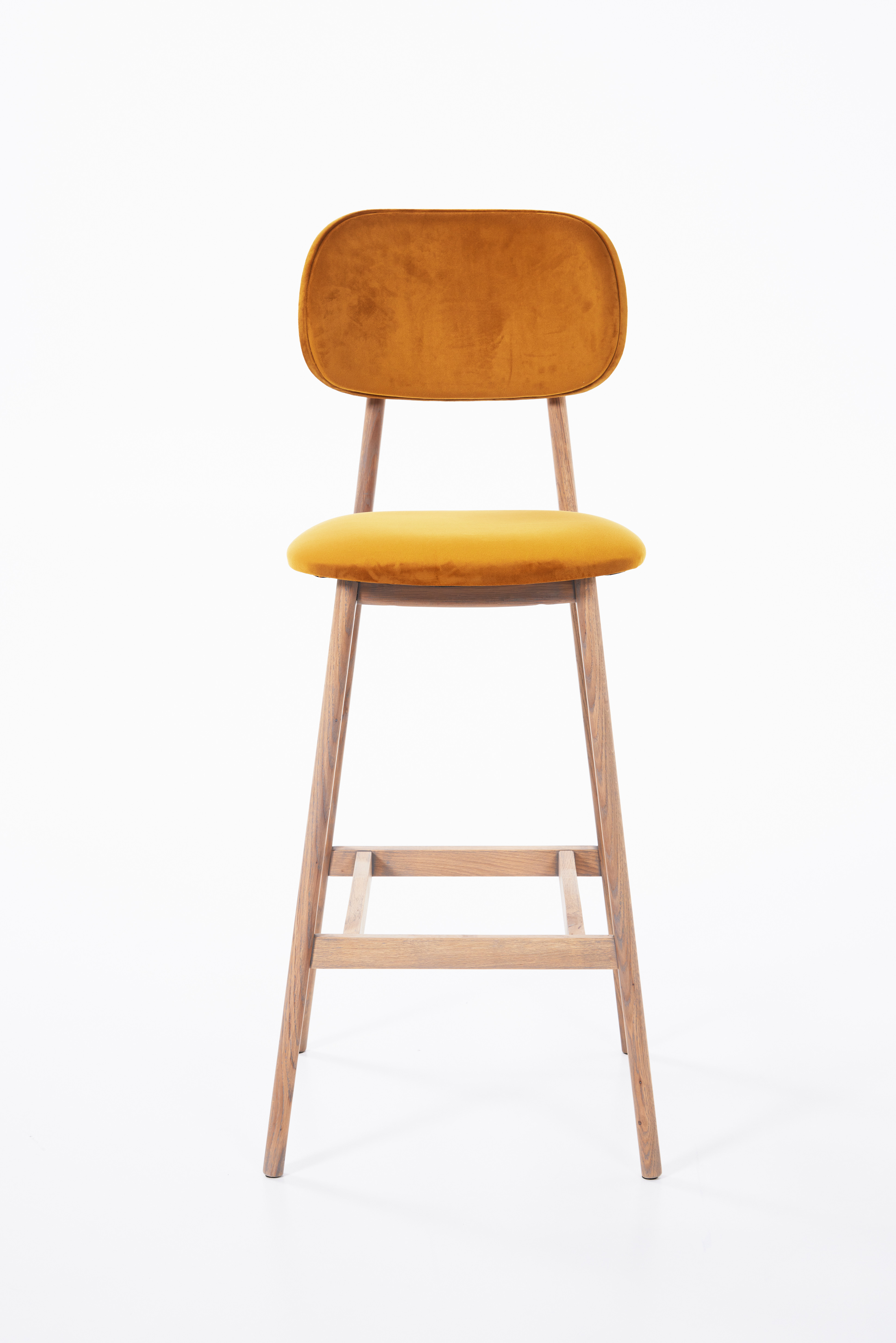 Hugo Bar Stool Mustard