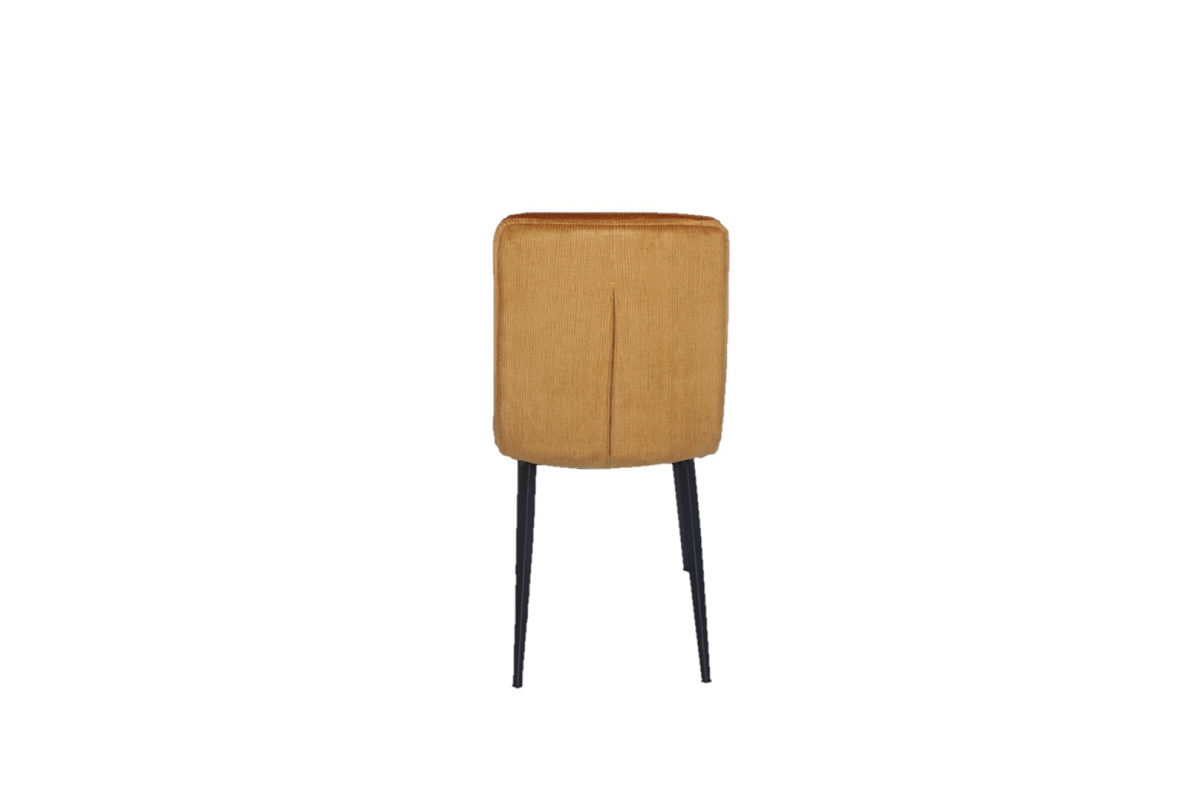 Toby Mustard Velvet Dining Chair