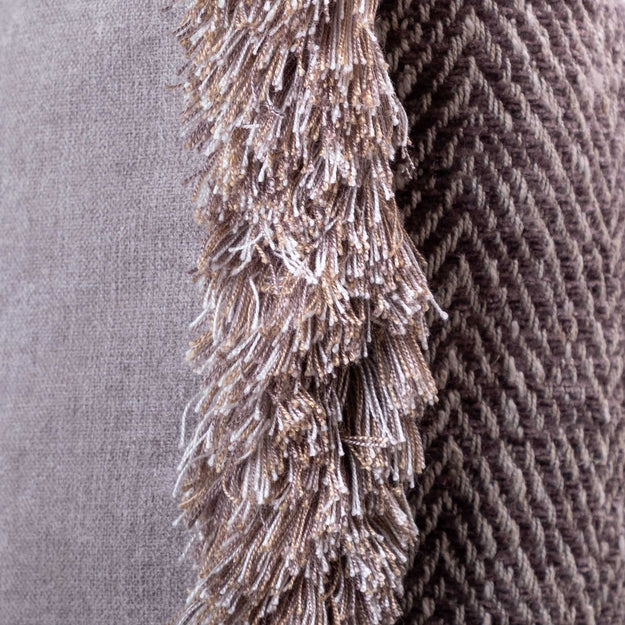 Oryx Slate Chenille Cushion