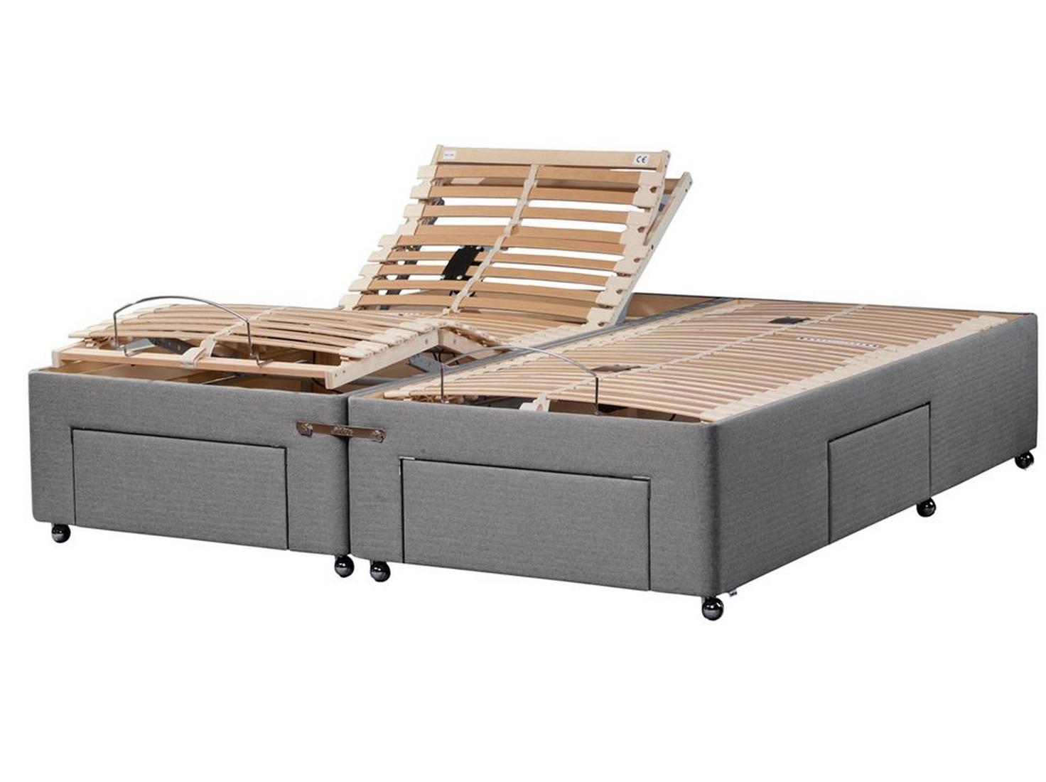 Moulton Adjustable 6ft Mattress and Drawer Divan