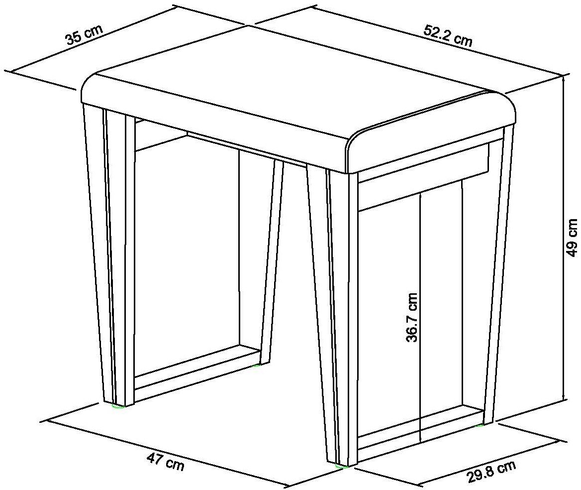 Eden Bedroom Vanity Set