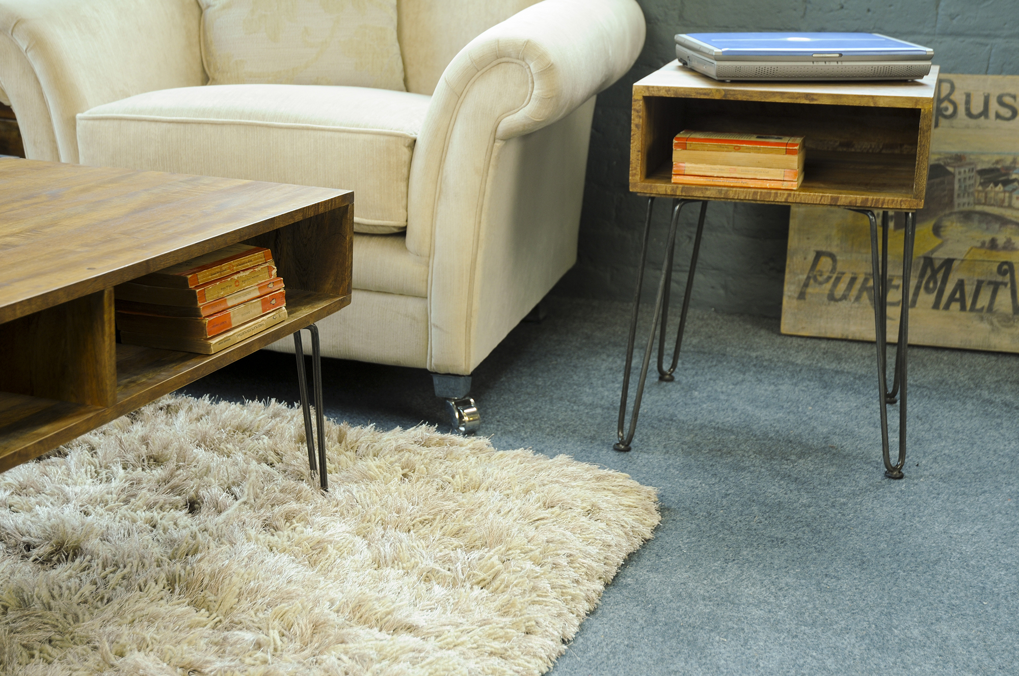 Hairpin Side Table