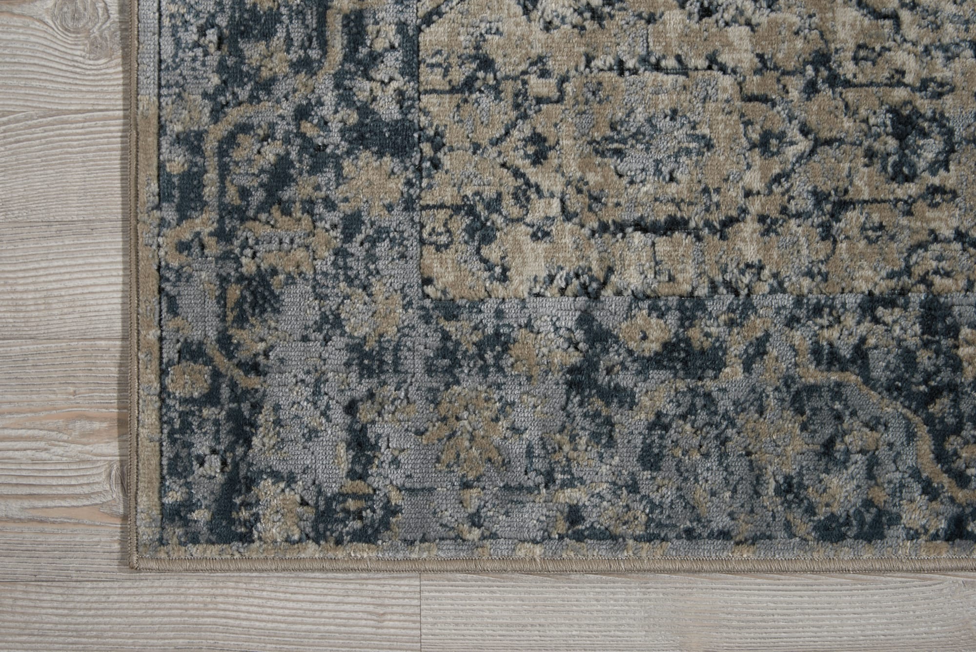 Malta Rug MAI04 Ivory/Blue
