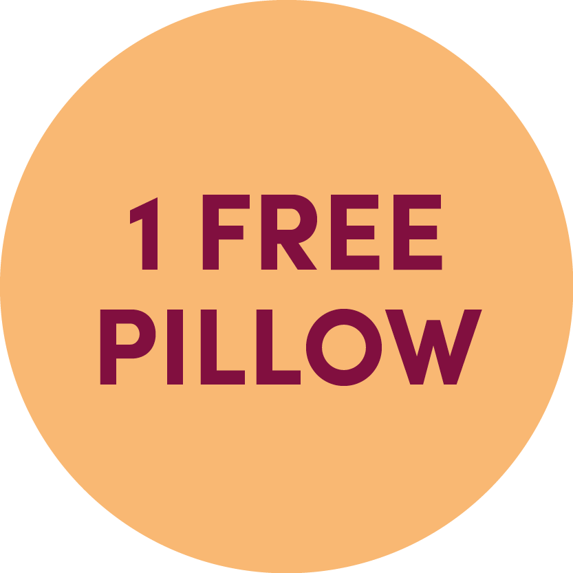 Invest 1 Free Pillow