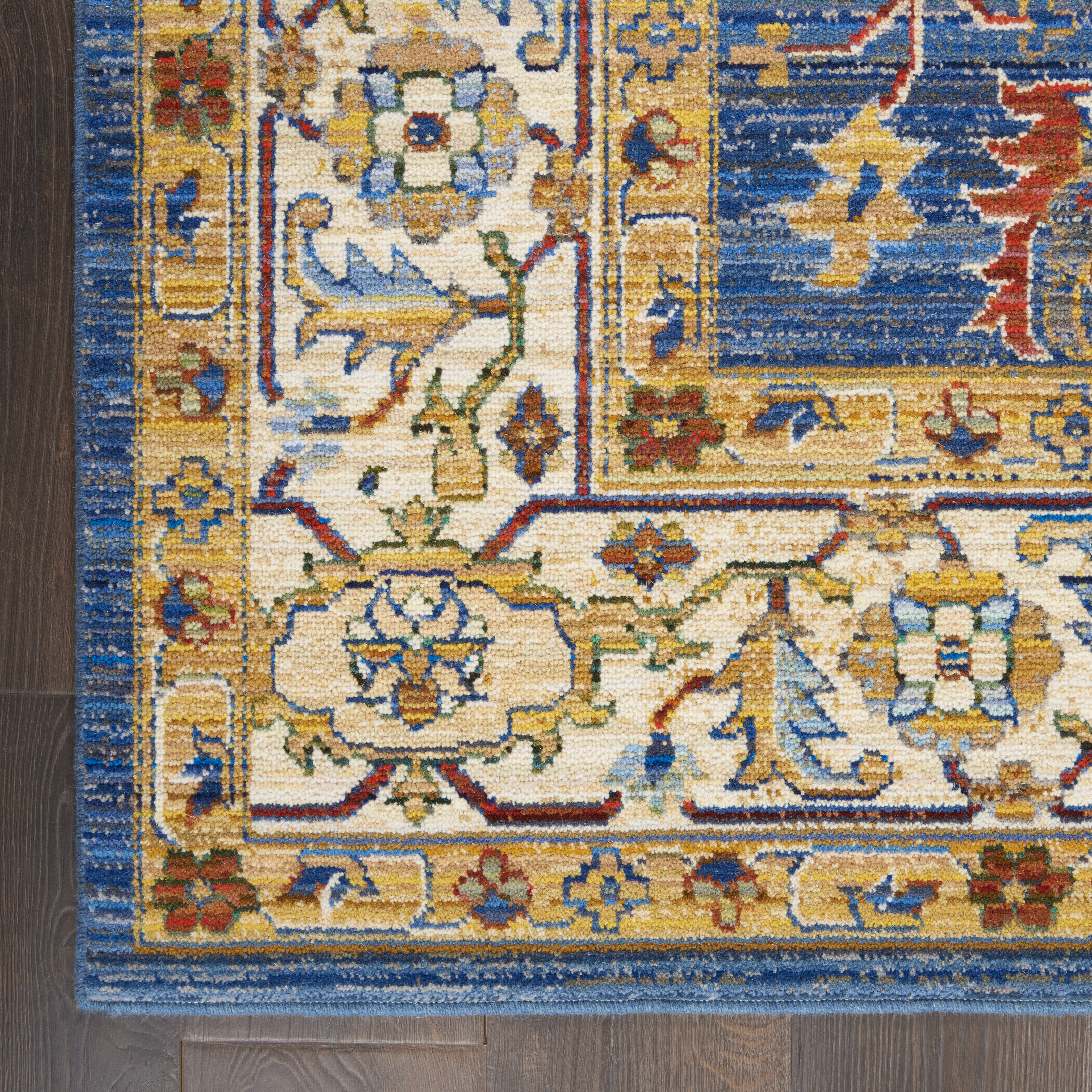 Majestic Denim Blue Rug