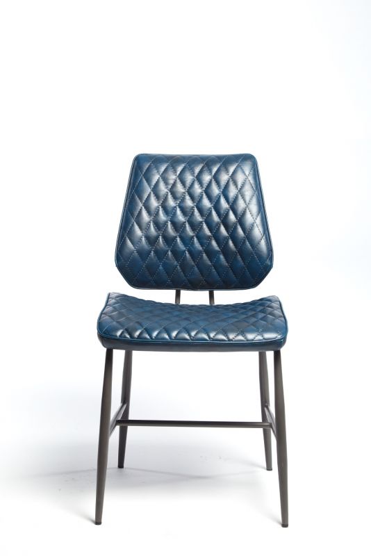 Smithfield 220cm Dining Table and 4 Blue Isabella Chairs - Bundle Deal