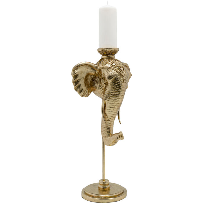 Gold Elephant Head