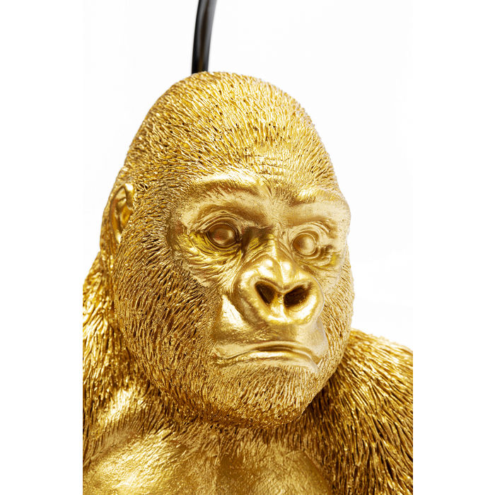 Gold Gorilla Table Lamp