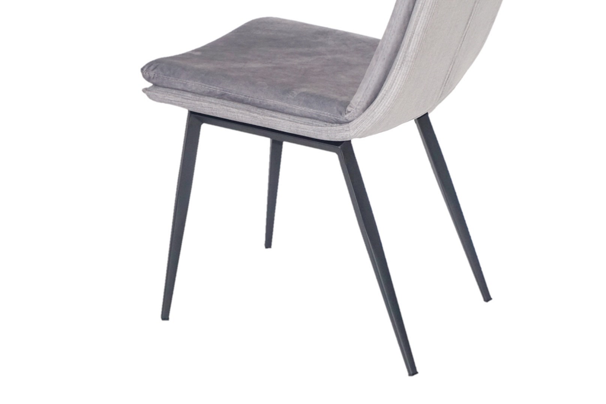 Toby Grey Velvet Dining Chair