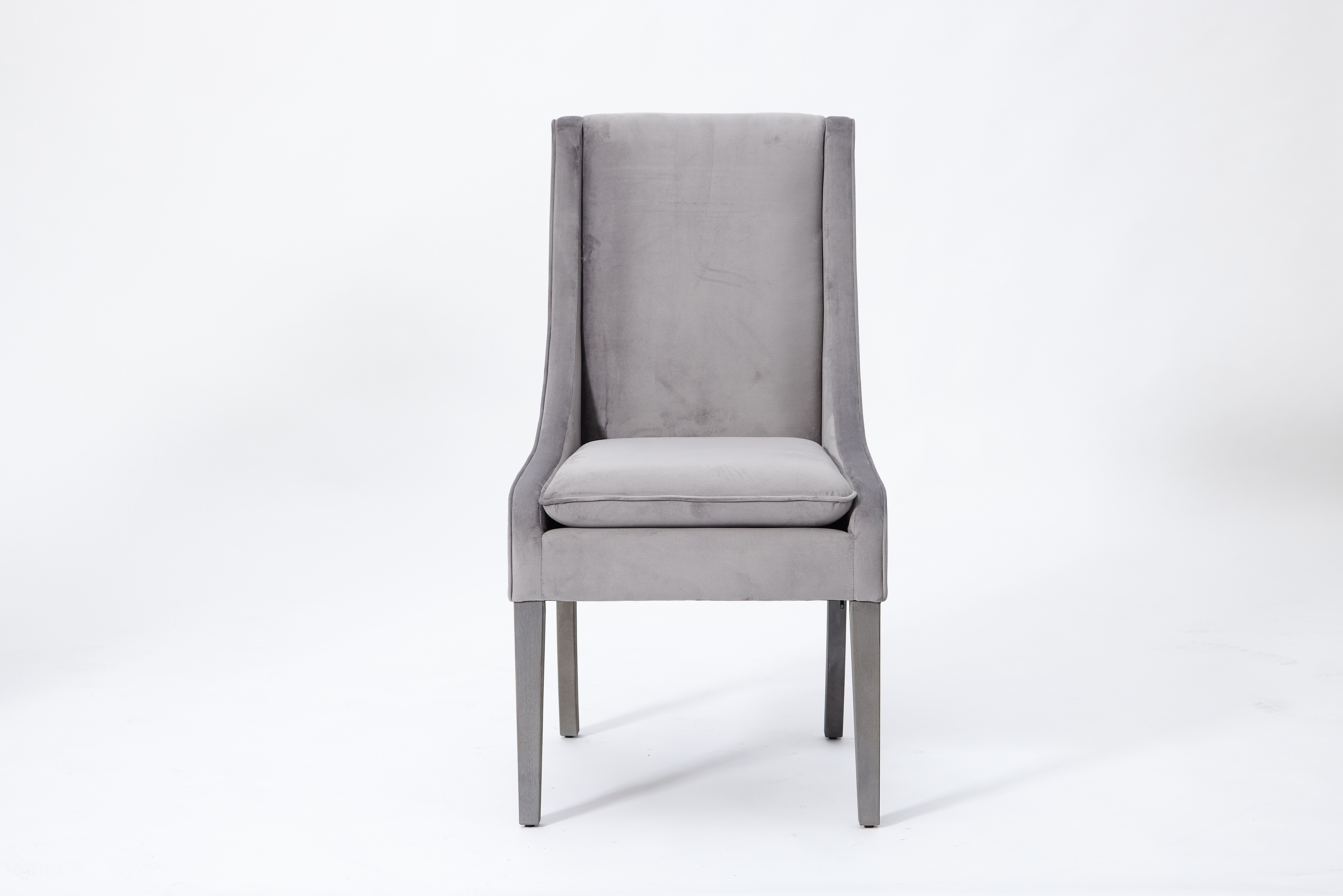 Miller Dining Chair Grey & Grey Leg