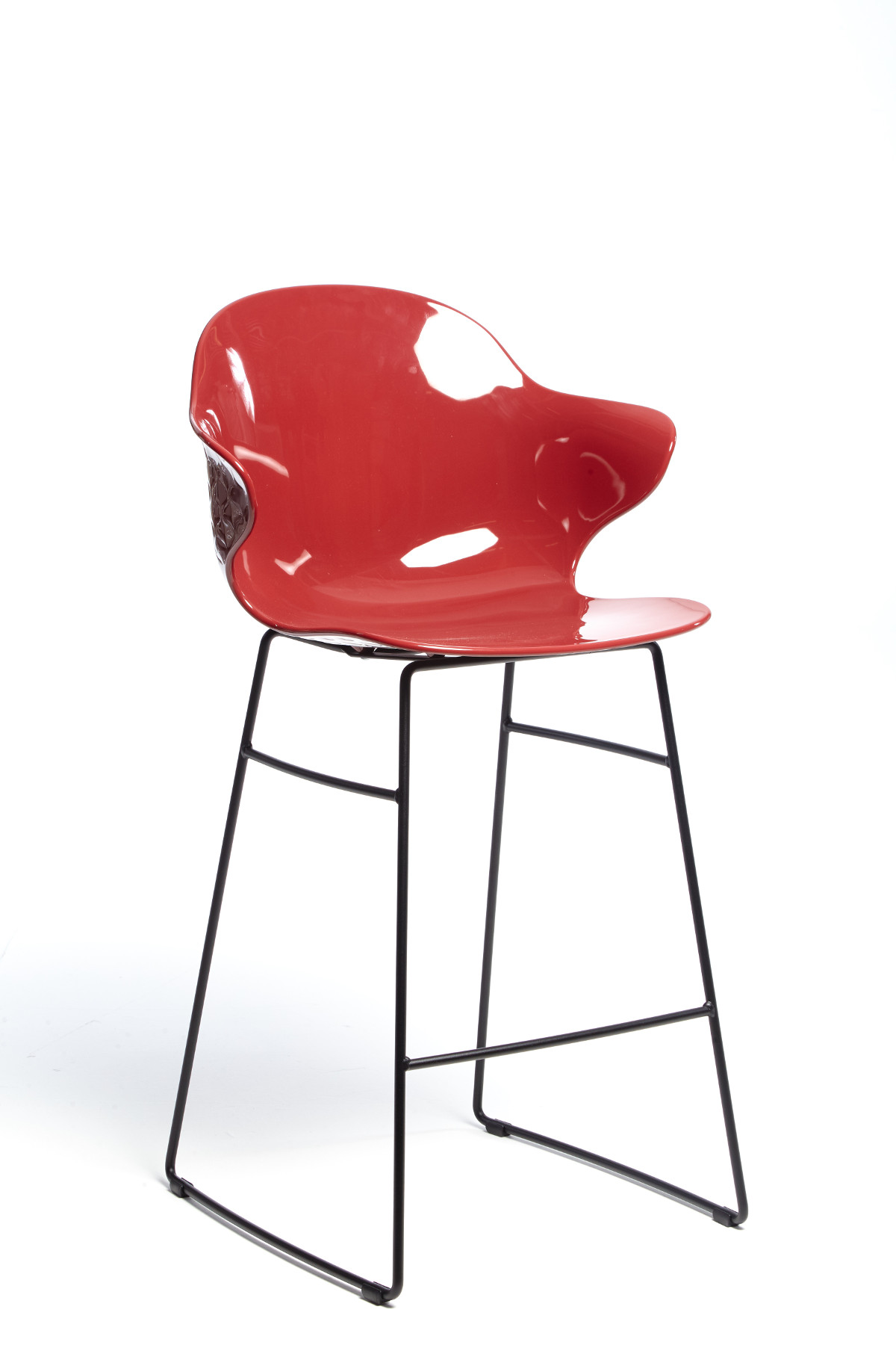 Calligaris St.Tropez Stool Oxide Red