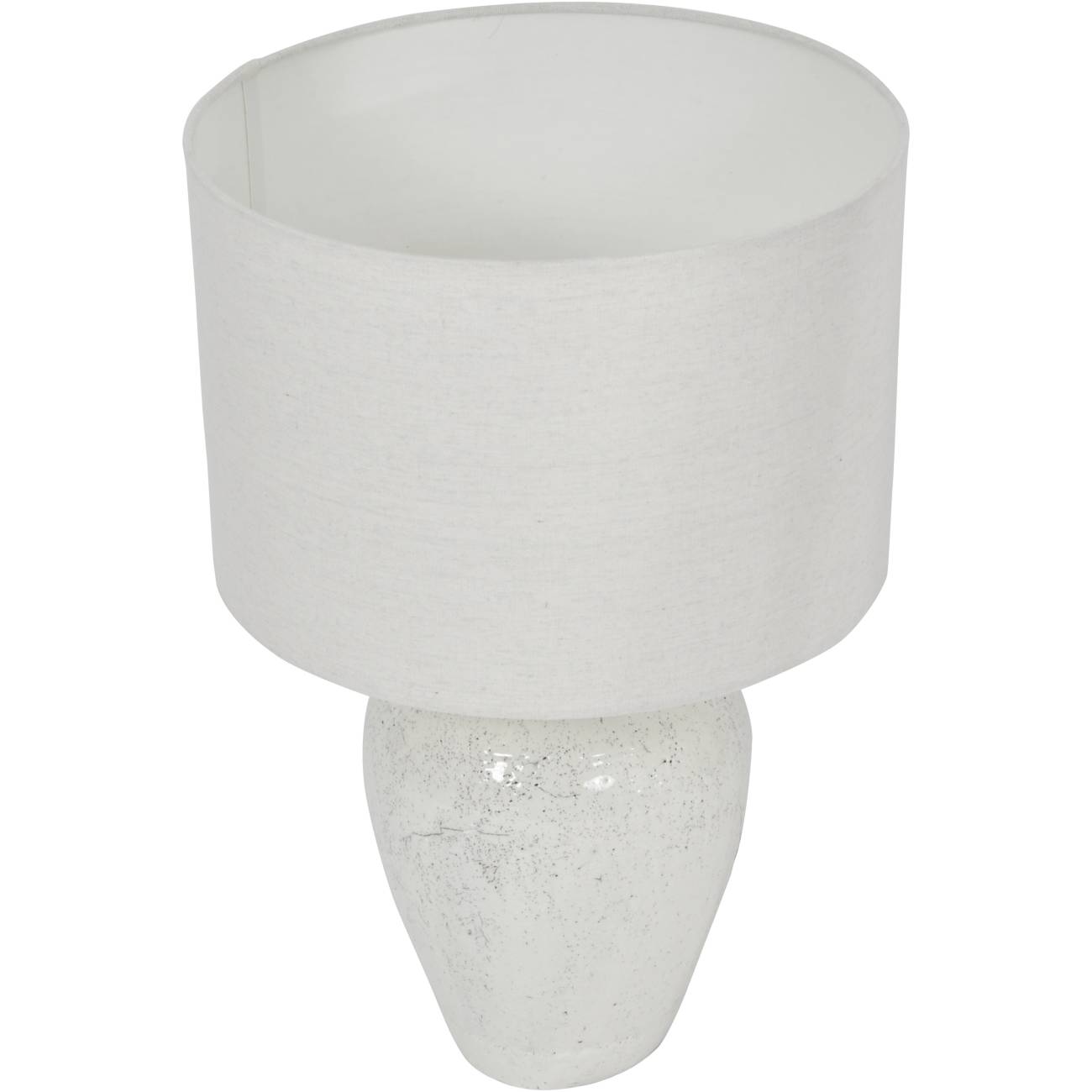 Speckle Terracotta Table Lamp with Shade