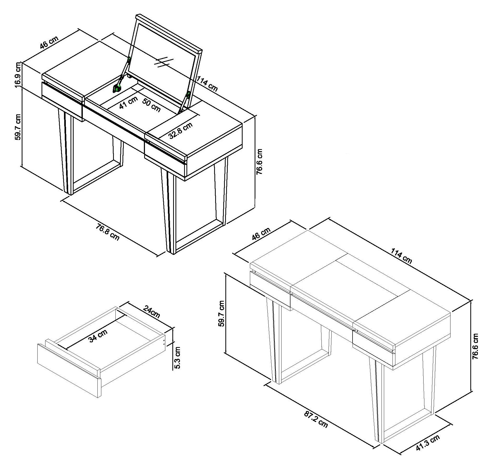 Eden Dressing Table