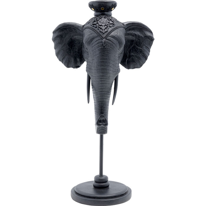 Black Elephant Head