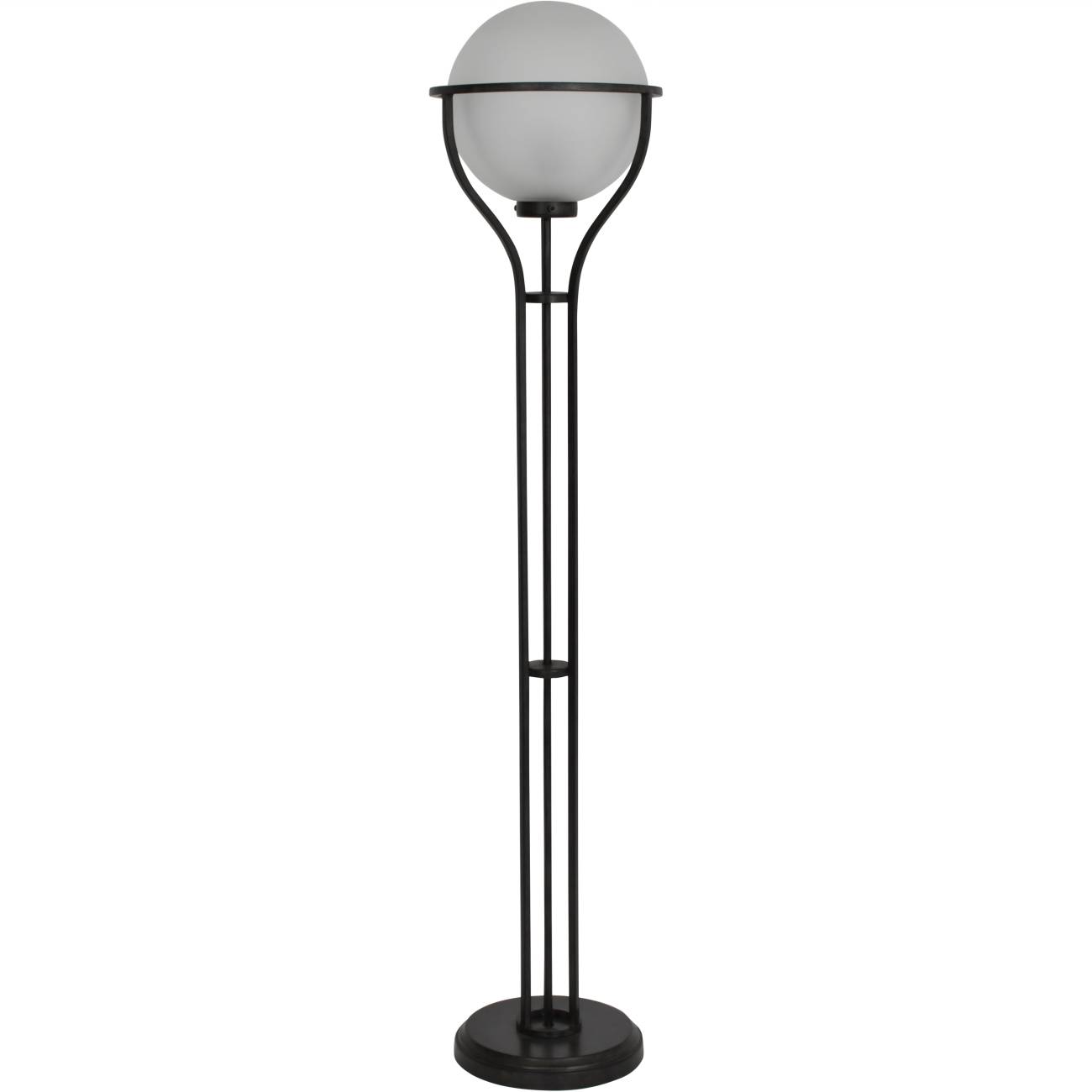 Champagne Jupiter Globe Standard Lamp