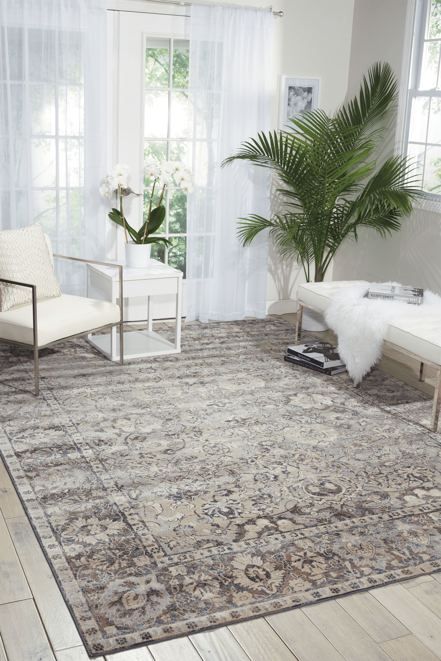 Malta Rug MAI03 Slate
