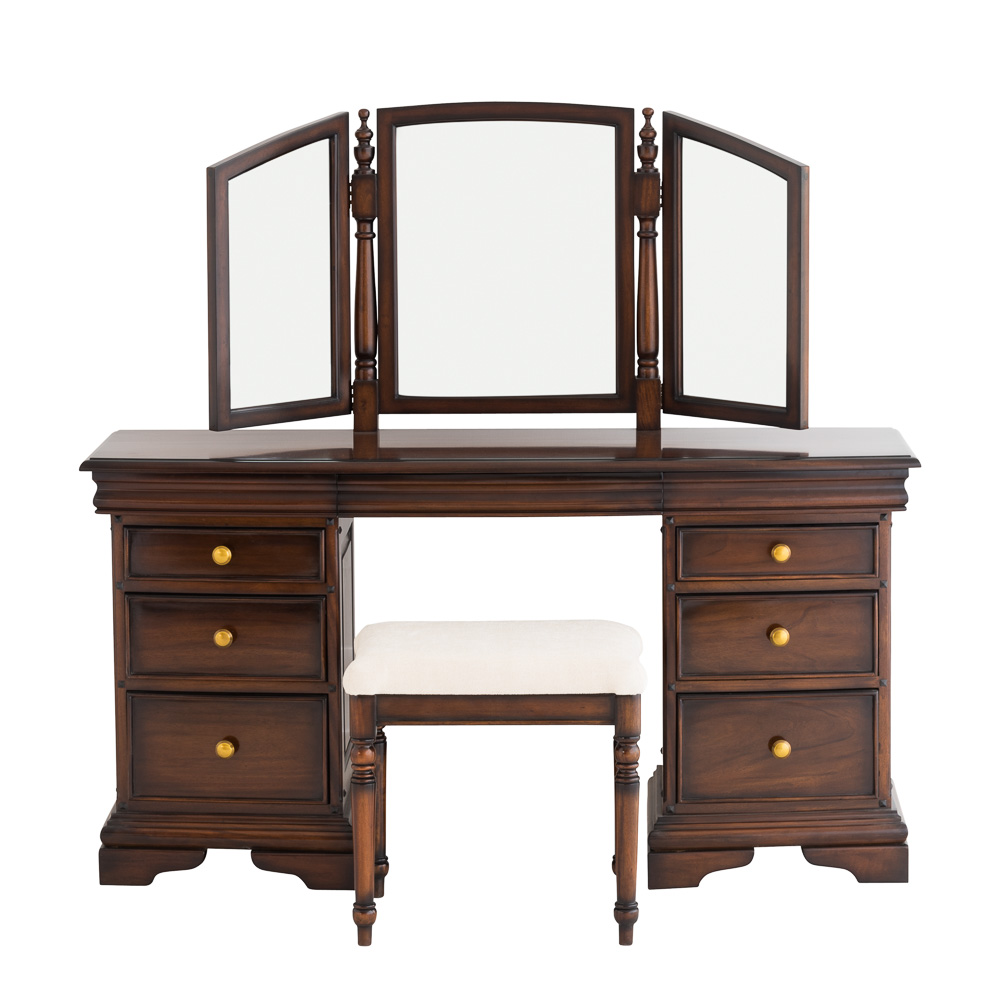 Loire Dressing Table With Mirror