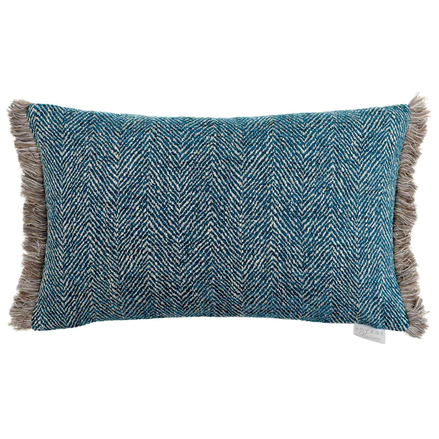 Oryx Azure Chenille Cushion
