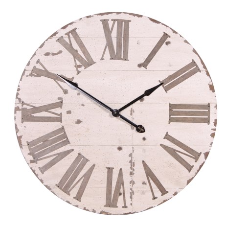 Large Vintage Wall Clock Cream It0184361 - Giant Vintage Wall Clock Large Vintage Wall Clock Cream It0184361 - Giant Vintage Wall Clock