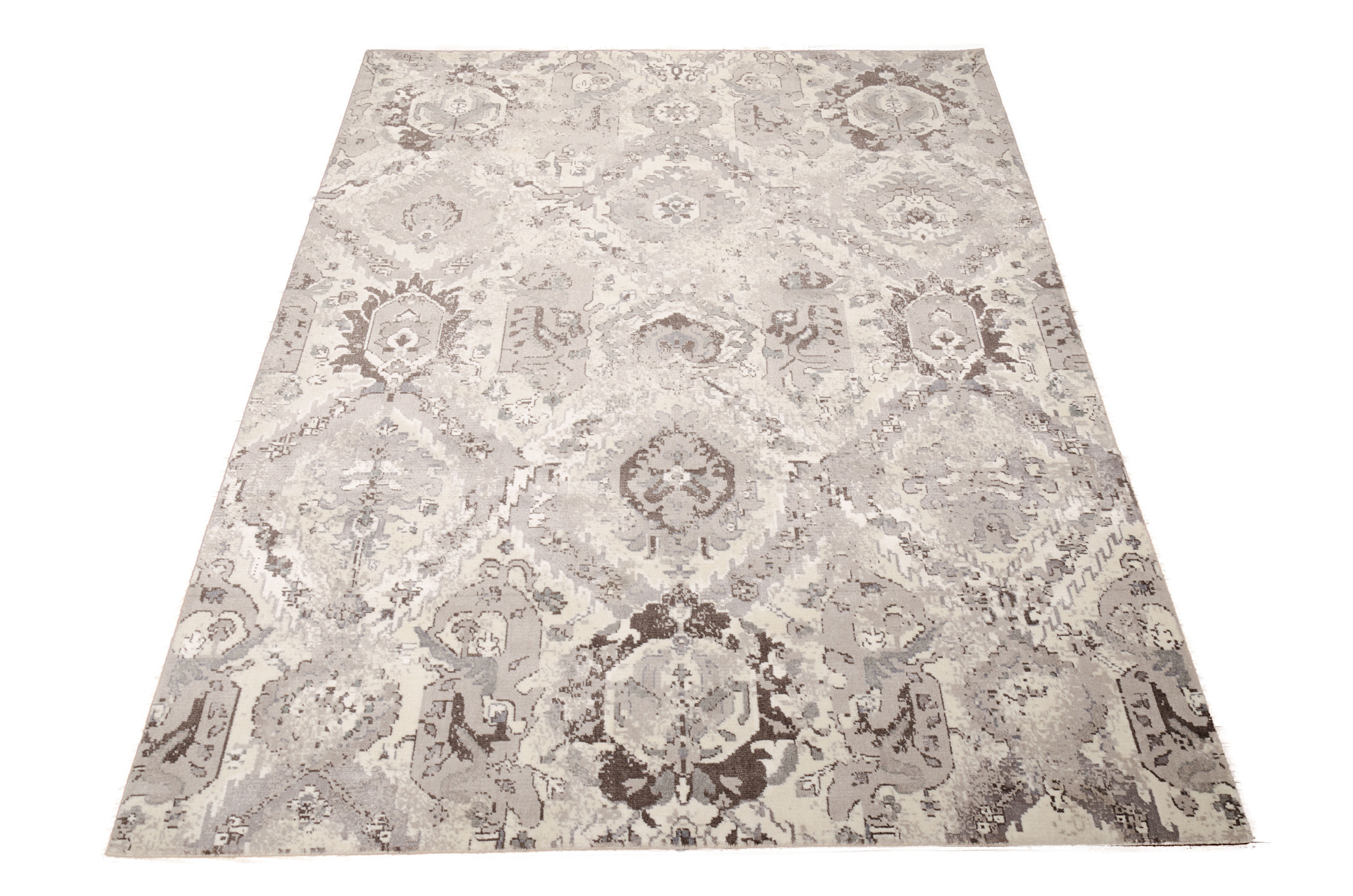 Twilight TWI103 Ivory Grey Rug