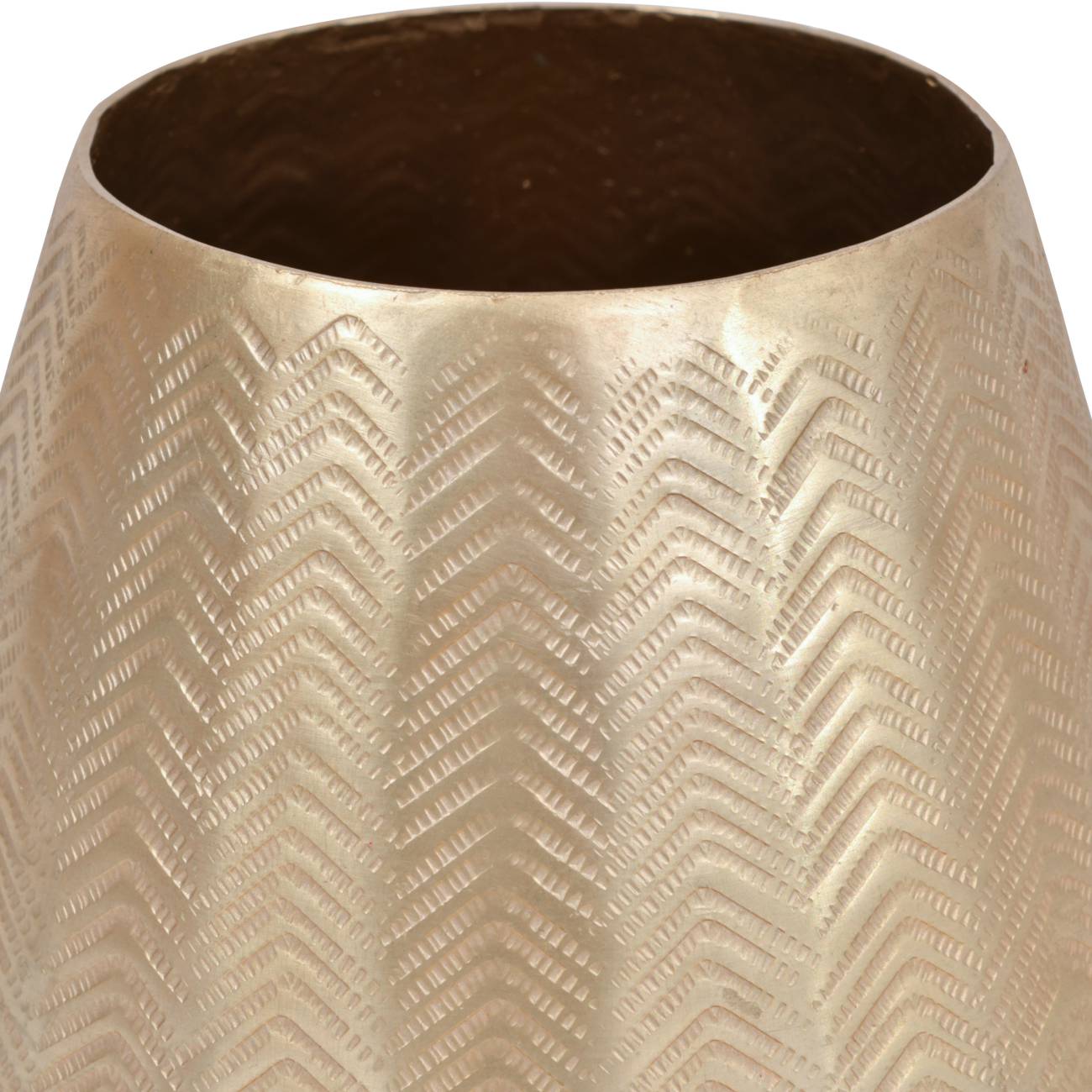 Herringbone Tapered Vase