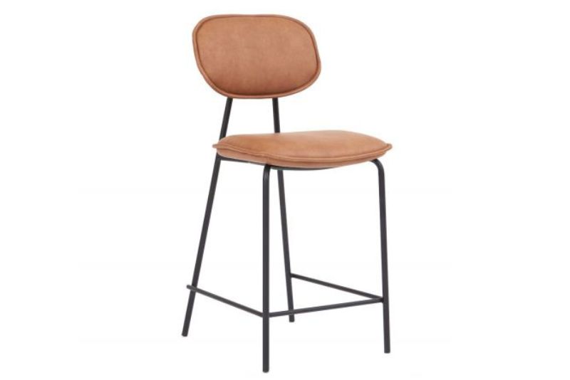 Logan Brown Bar Stool