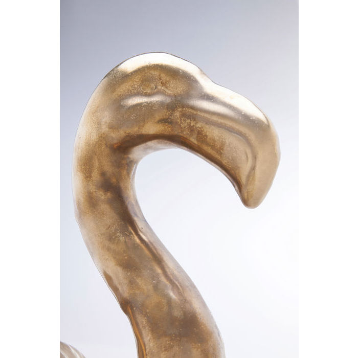Gold Flamingo Figurine